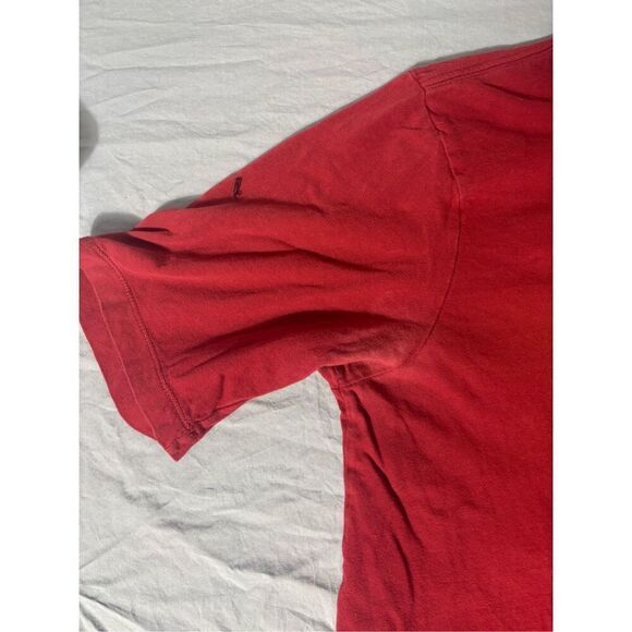 Nike Iowa Cyclones Hooded Shirt Men's Medium M Red The Nike Tee - Picture 7 of 9